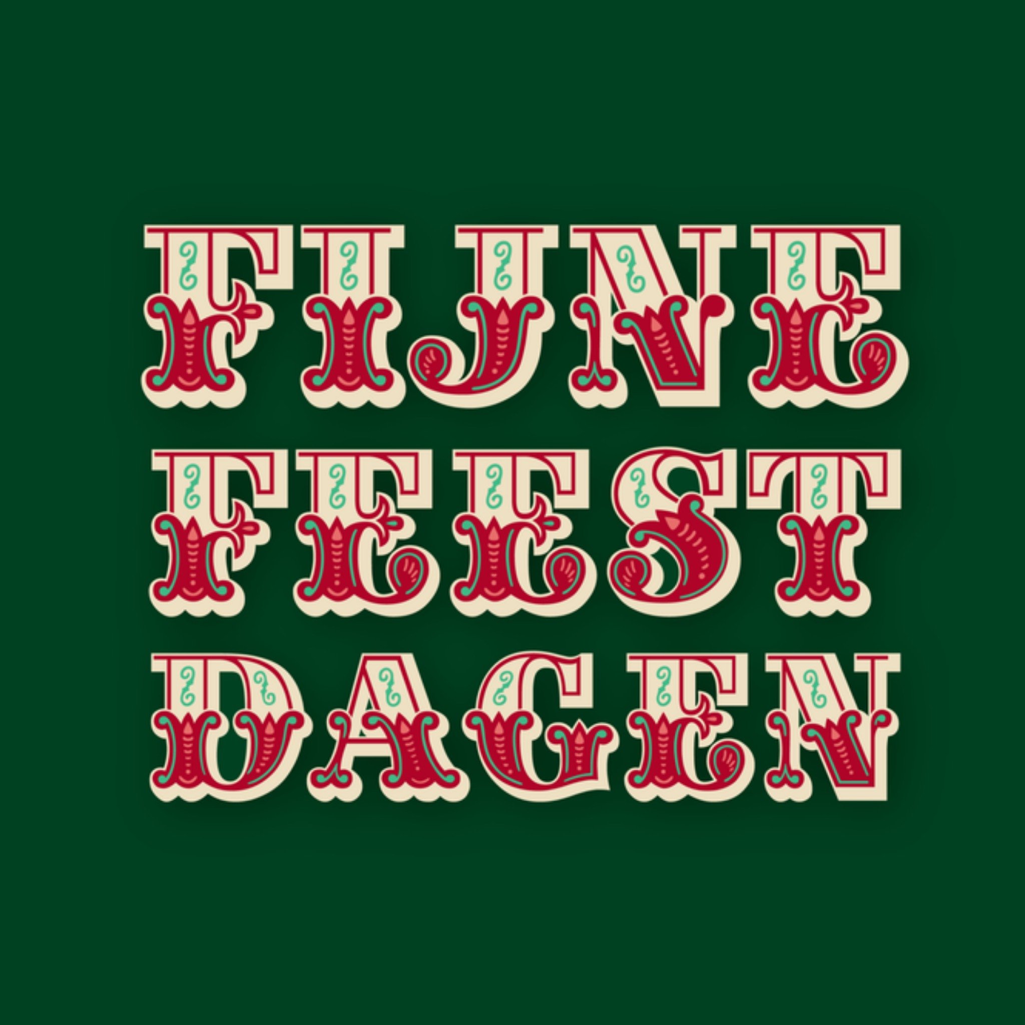 Greetz Kerstkaart fijne feestdagen Vierkant