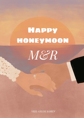 Greetz | Huwelijkskaart | Huwelijksreis illustratie