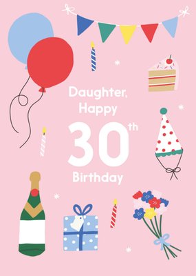 Greetz | Verjaardagskaart | Daughter happy 30th