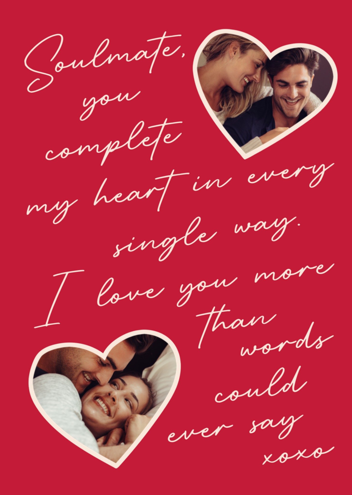 Greetz Valentijnskaart Soulmate Standard Card