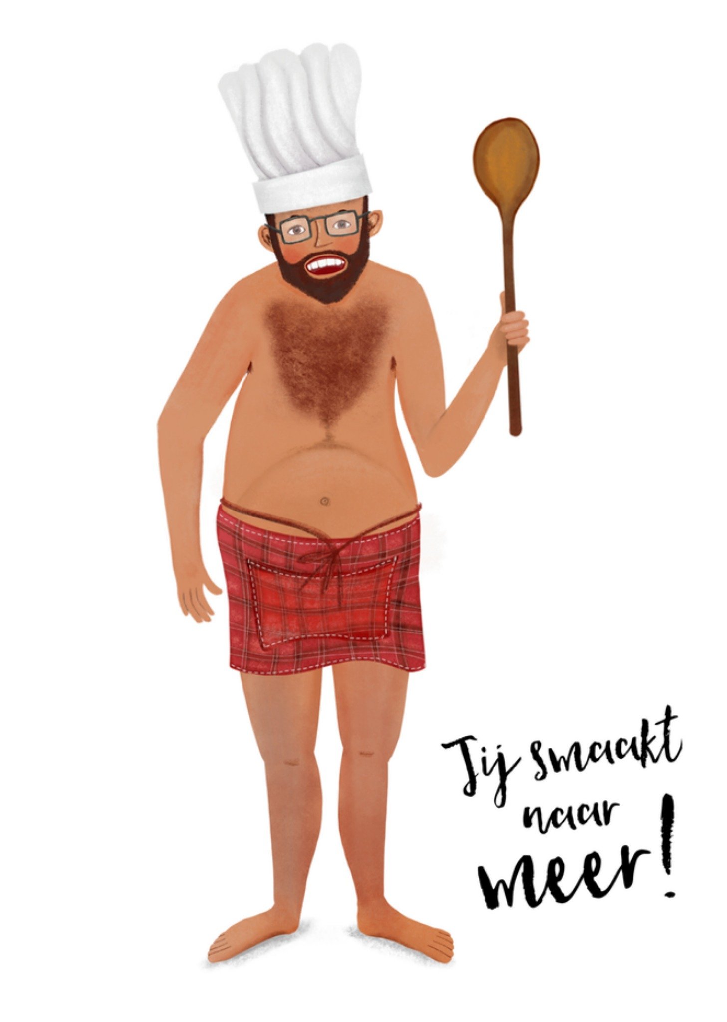 Greetz Liefdeskaart Chef Standard Card