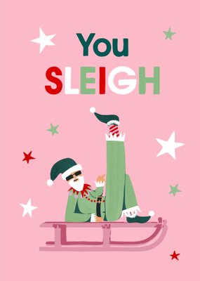 Greetz | Kerstkaart | You SLEIGH