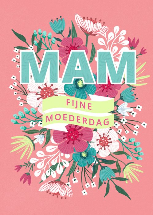 Dalia Clark Design | Moederdagkaart | fleurig