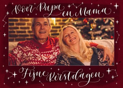 Letters by Julia | Kerstkaart | fotokaart | Ouders