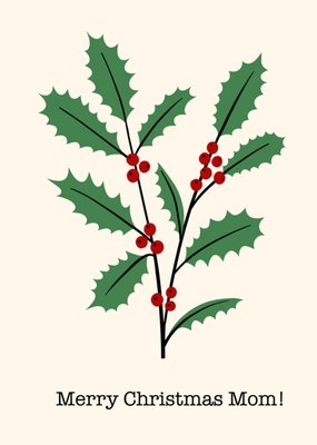 Greetz | Kerstkaart | hulst | mom