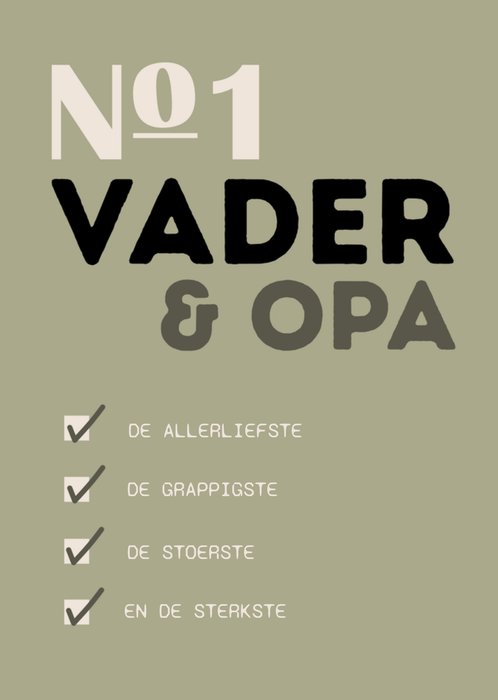 Greetz | Vaderdagkaart | vader en opa