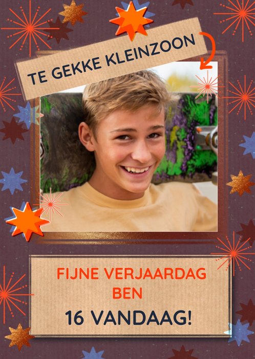 Greetz | Verjaardagskaart | Te gekke kleinzoon