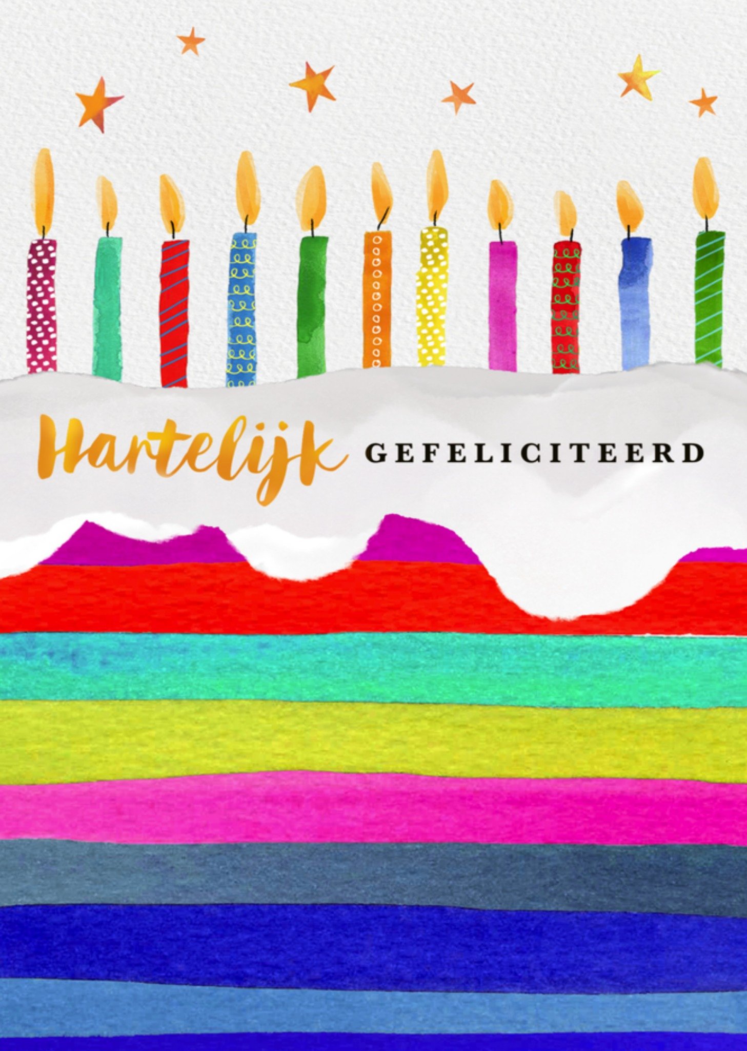 Verjaardagskaart taart Kaart Emma Proctor