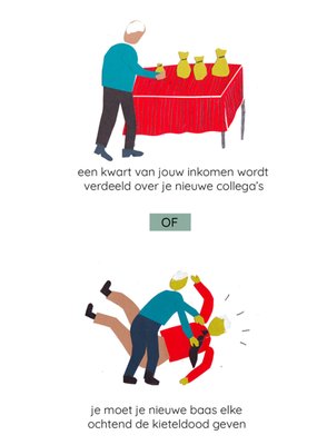 Dilemma op Dinsdag | Nieuwe baan kaart | Grappig