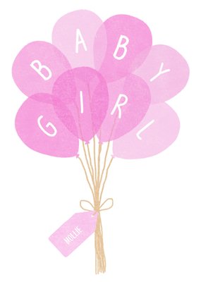 Greetz | Geboortekaart | babygirl | met naam