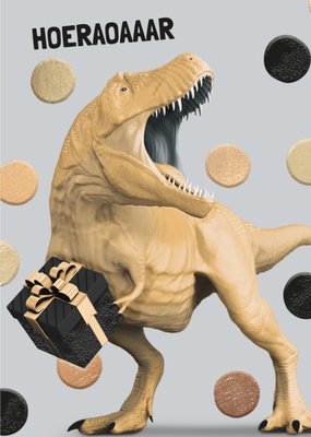 TMS | Verjaardagskaart | Dinosaurus