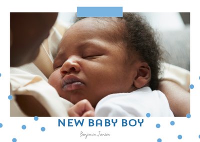 Greetz | Geboortekaart | new baby boy | met naam