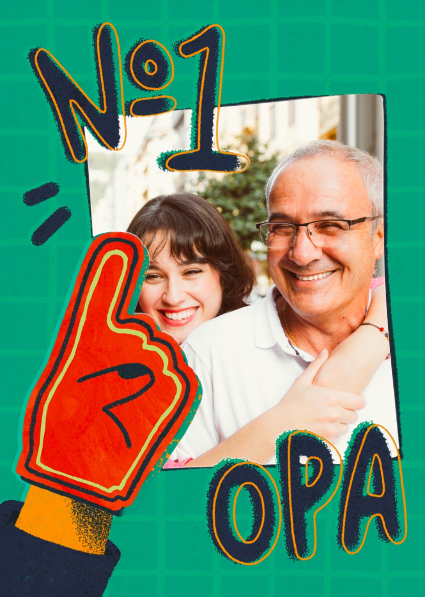 Greetz Vaderdagkaart No. 1 Opa Standard Card