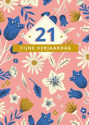 Dalia Clark Design | Verjaardagskaart | 21 jaar