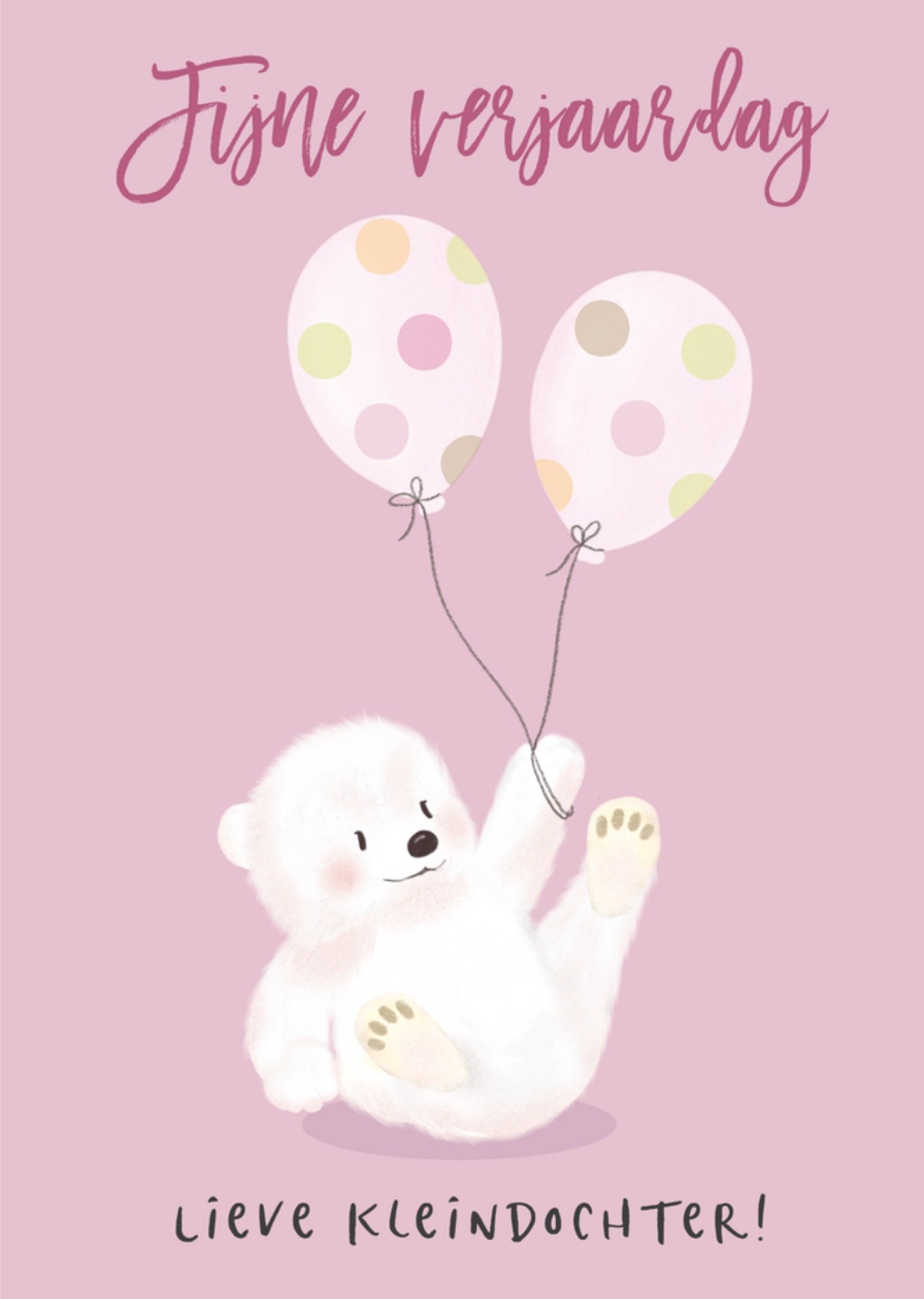 Papercute Verjaardagskaart Beertje Kaart Tsjip