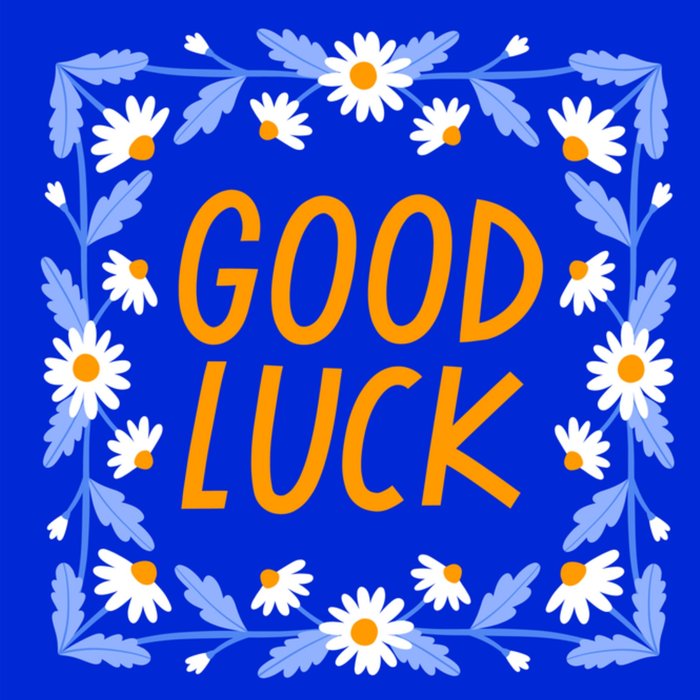 Greetz | Succes kaart | Bloemen | Good luck