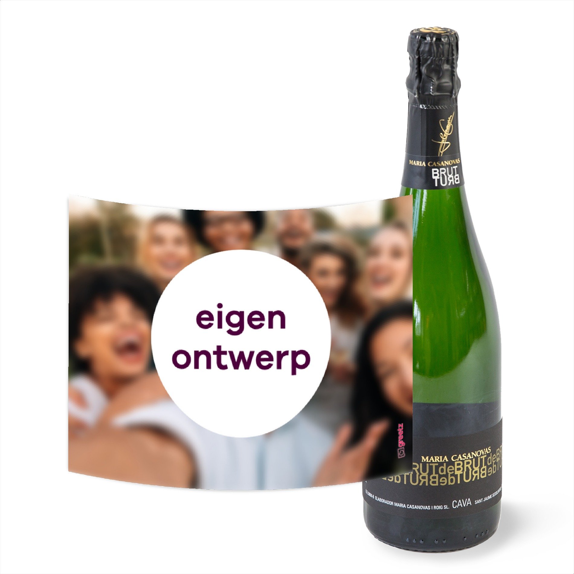 Maria Casanovas | Cava Brut met eigen ontwerp | 750 ml