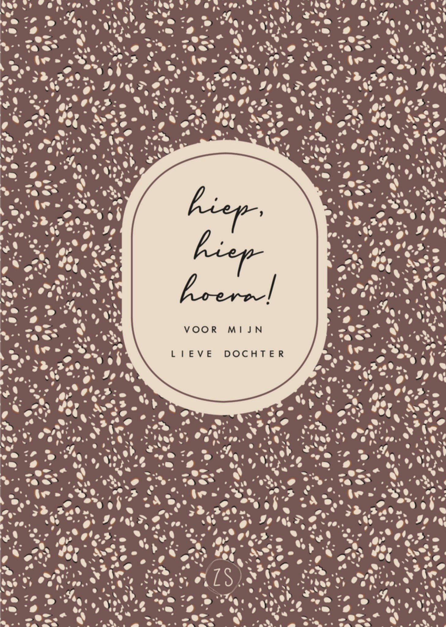 Zusss Verjaardagskaart Voor mijn lieve dochter Standard Card