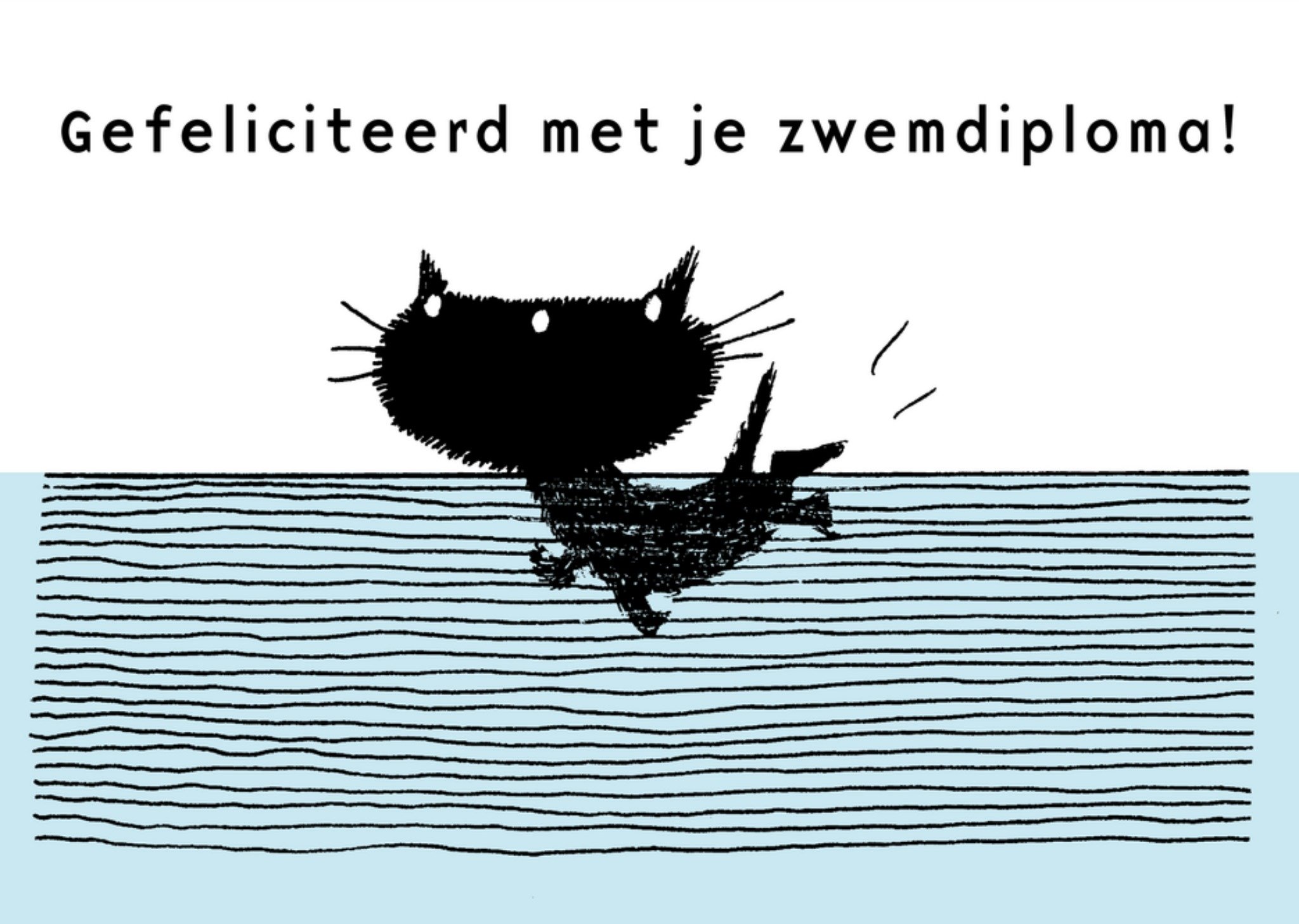 Fiep Westendorp Zwemdiploma kaart Pim en Pom Kaart Jip en Janneke