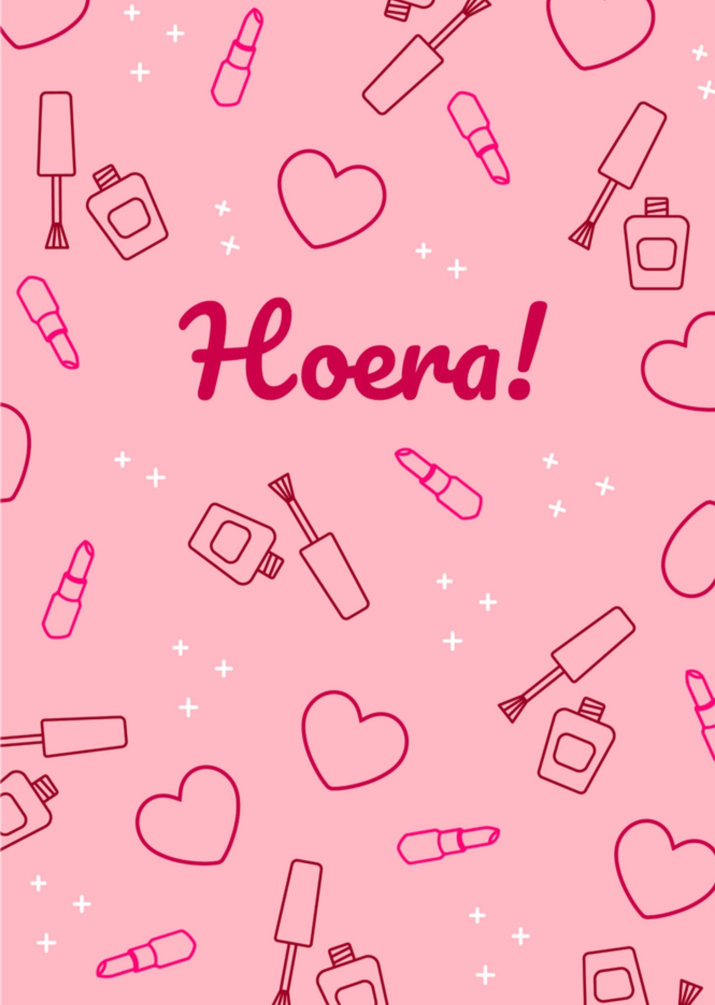 Greetz Verjaardagskaart Cosmetica Standard Card
