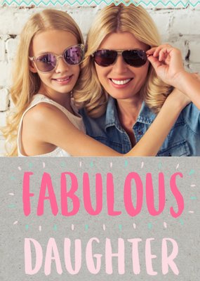 Greetz | Verjaardagskaart | Fabulous daughter