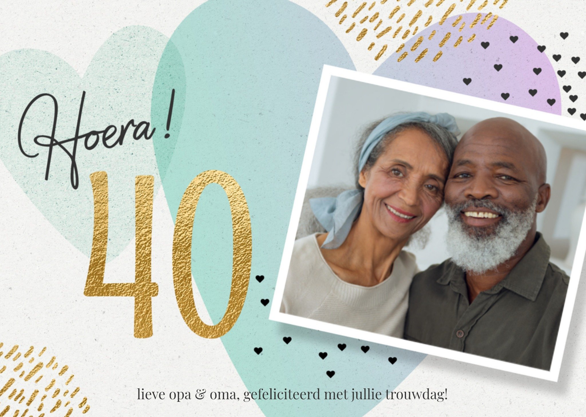 Luckz Huwelijksjubileumkaart Lief Standard Card