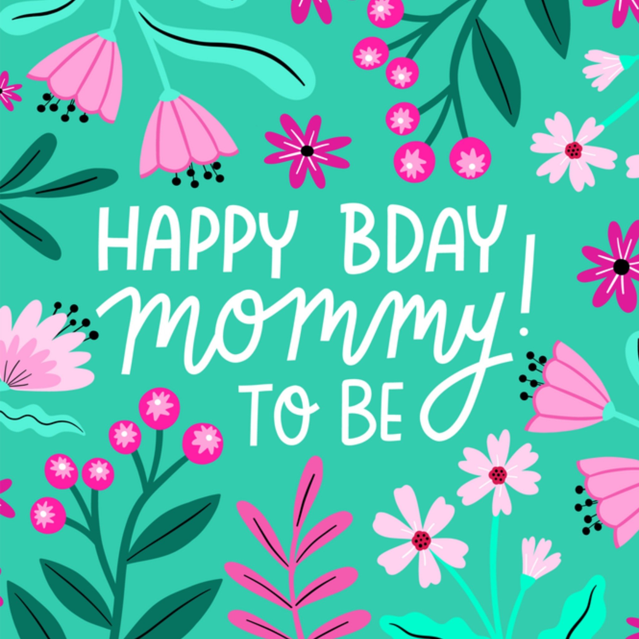 Greetz Verjaardagskaart Julia Mommy to be Vierkant