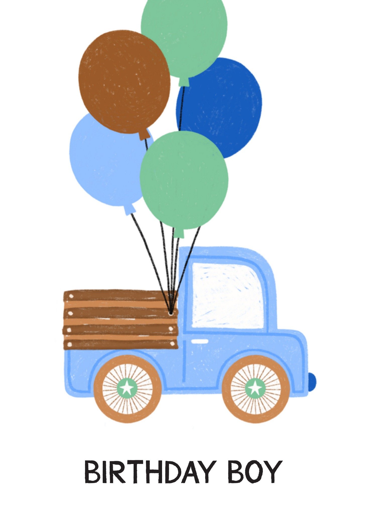 Verjaardagskaart Ballonnen Kaart Marieke Witke