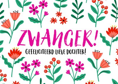 Greetz | Zwangerschapskaart | Zwanger!