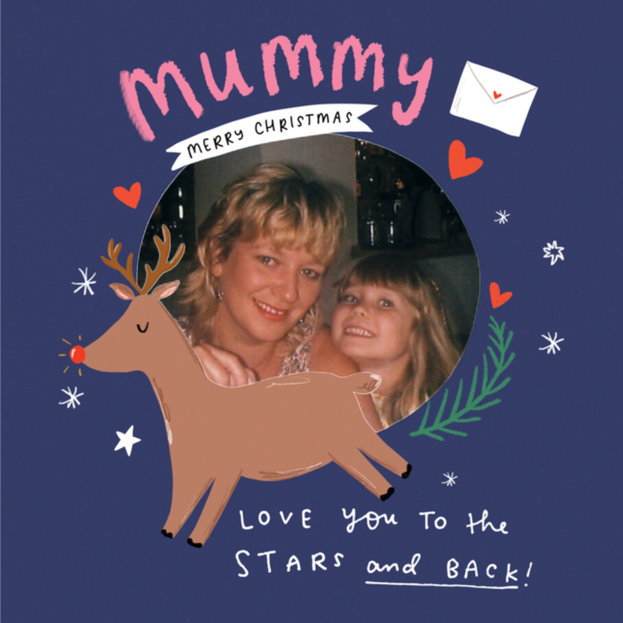 Kerstkaart fotokaart Pigment