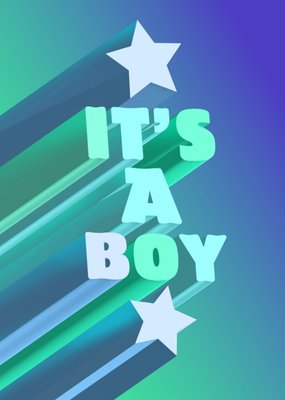 Greetz | Geboortekaart | it's a boy