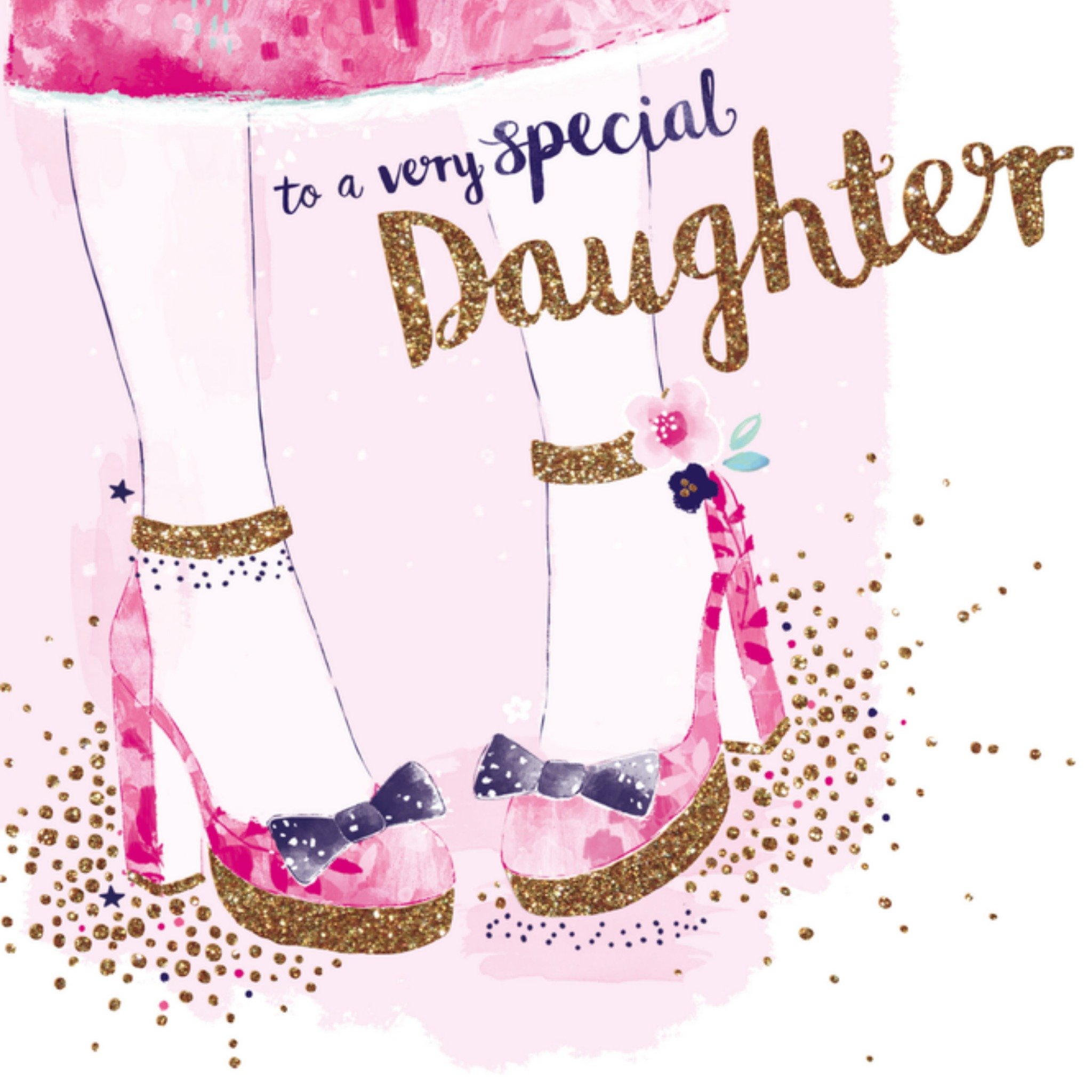 To a very special daughter Vierkante Kaart Hotchpotch