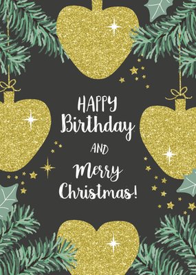 Tsjip | Kerstkaart | verjaardag | glitter