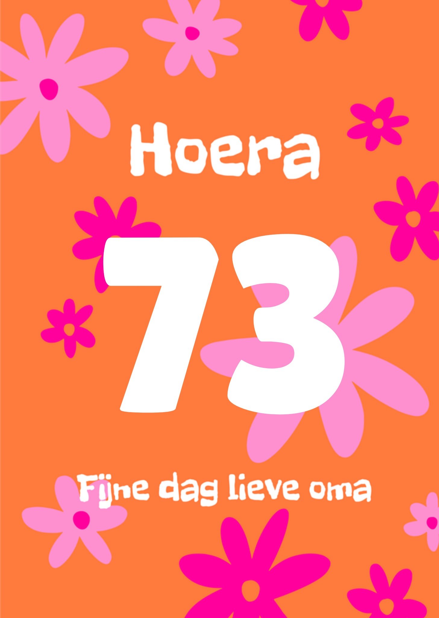 Greetz Verjaardagskaart Kleurrijke bloemen Aanpasbare leeftijd Standard Card