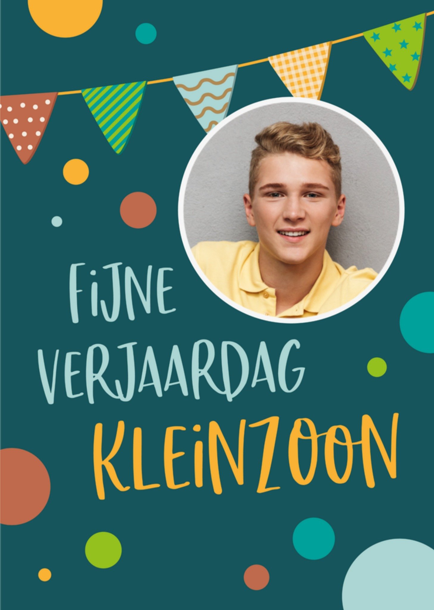 Verjaardagskaart Kleinzoon Met foto Kaart Papercute