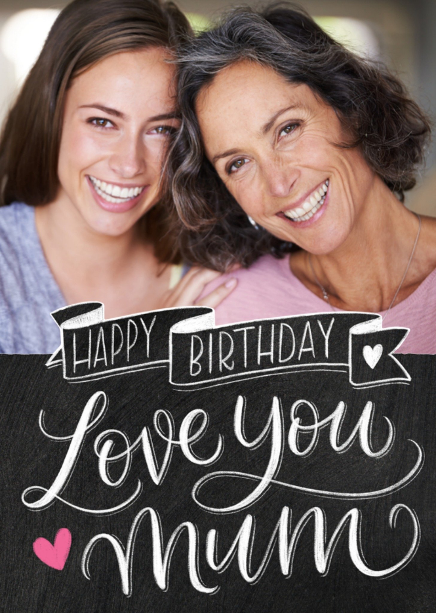 Greetz Verjaardagskaart fotokaart love you mum Standard Card