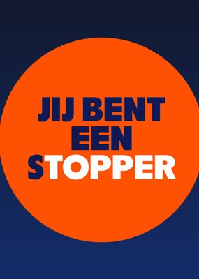 Stoptober | Denken aan kaart | Jij bent een stopper