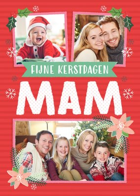 Greetz | Kerstkaart | Fijne kerstdagen mam