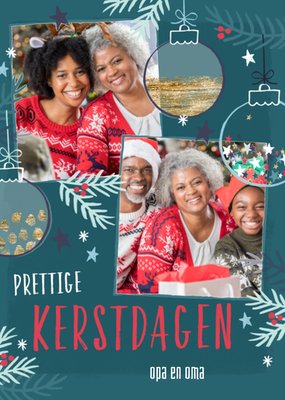 Studio Sundae | Kerstkaart | Opa en oma | foto