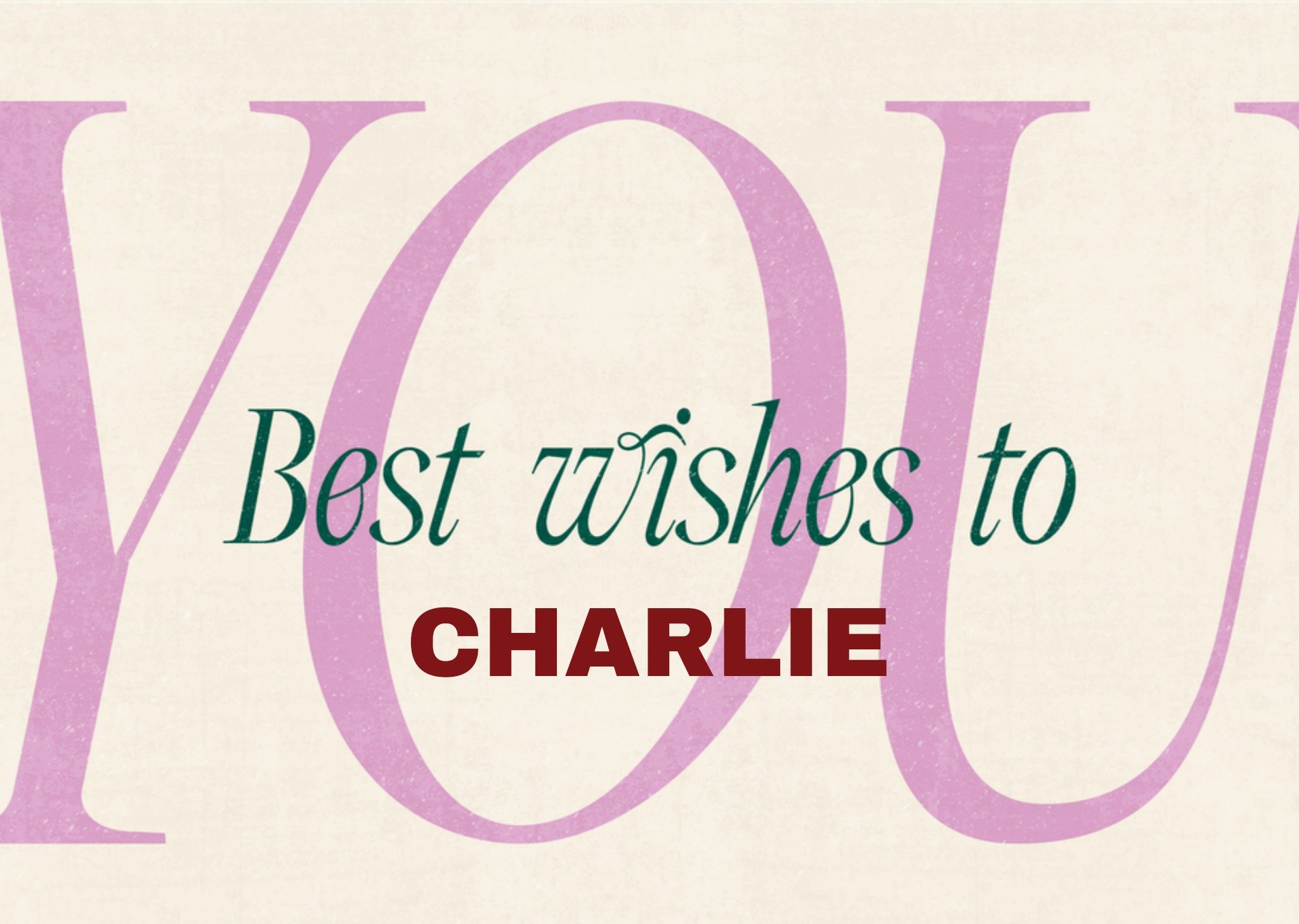 Kerstkaart Best wishes Met naam Melolelo