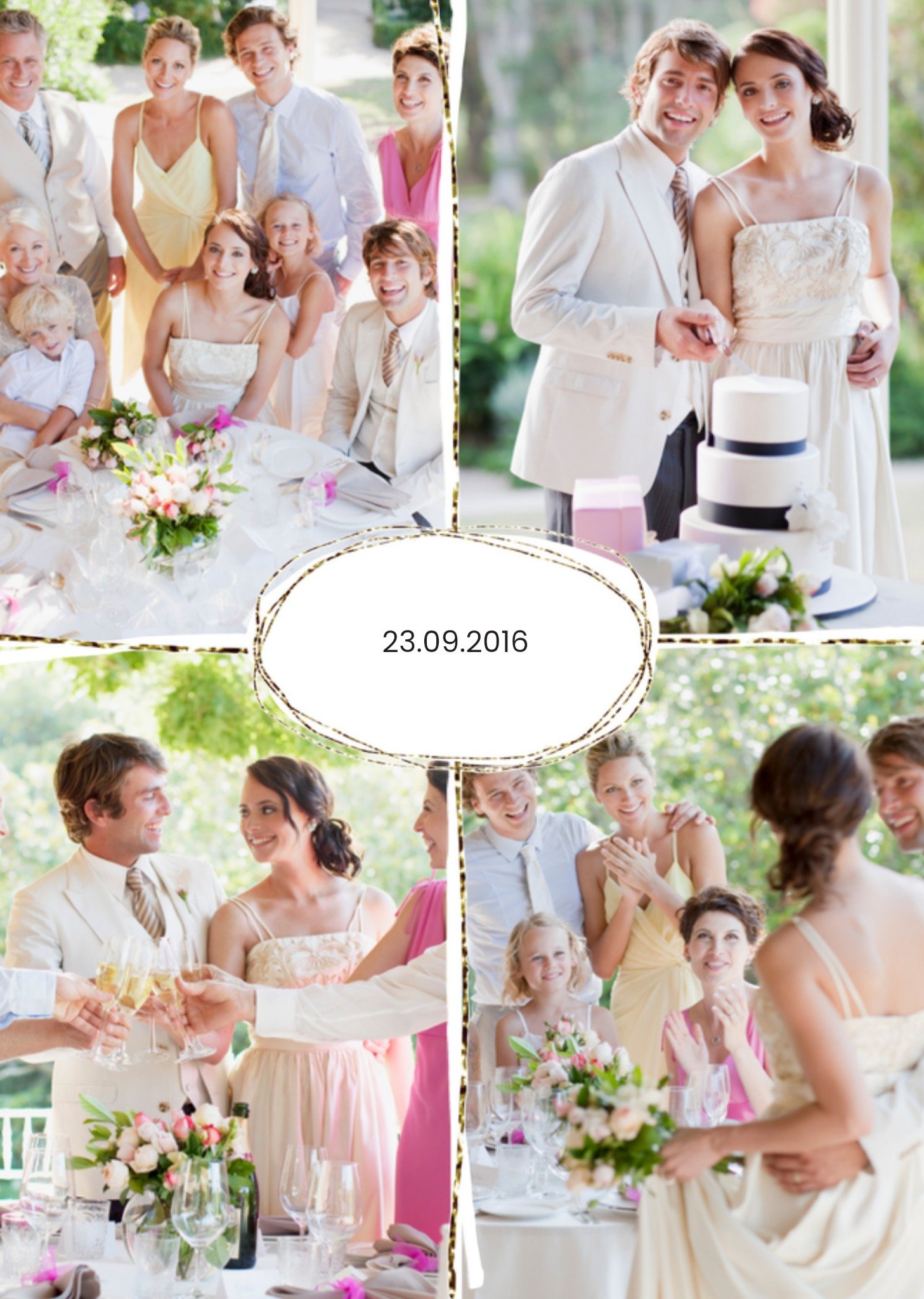 Huwelijkskaart Datum Kaart Greetz