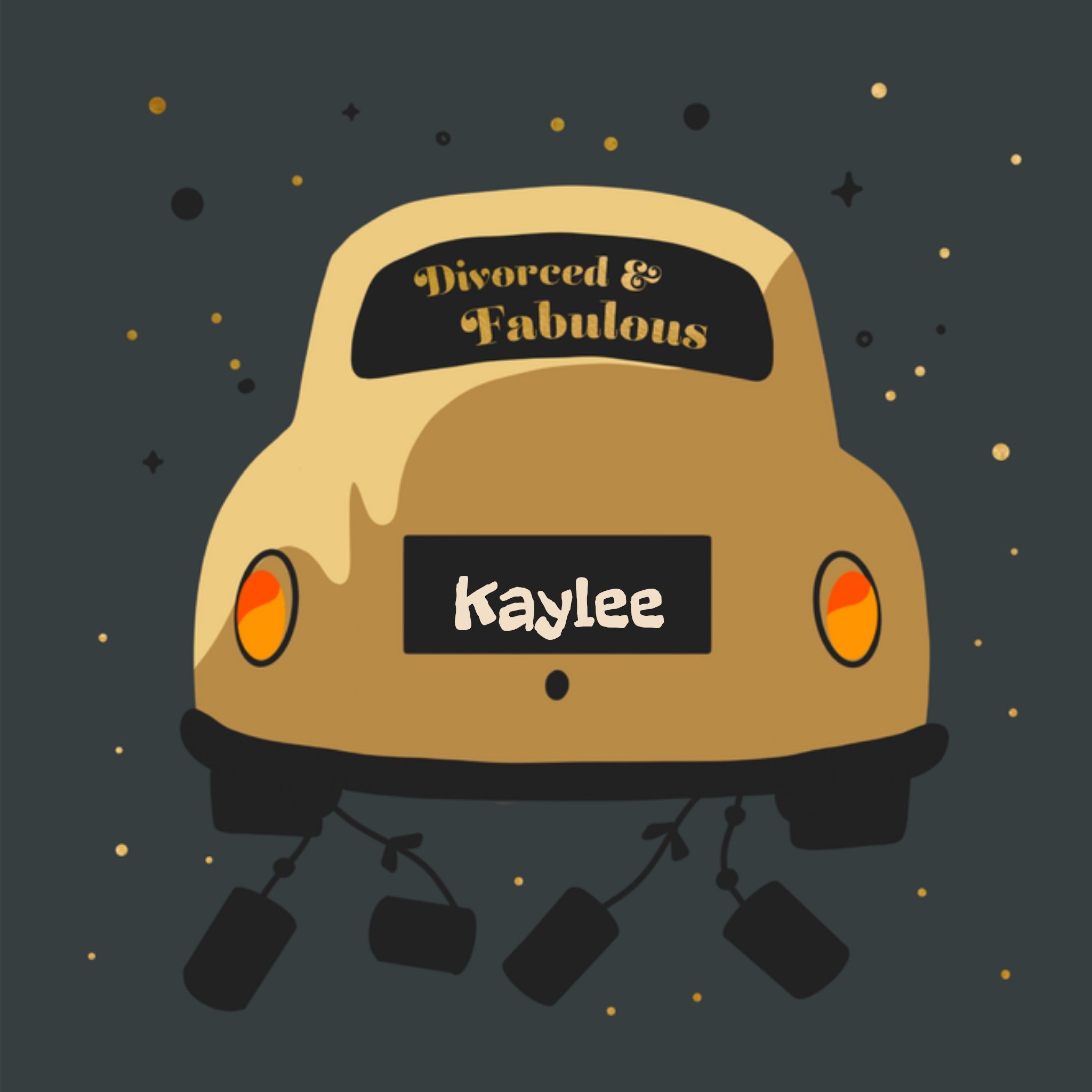 Greetz Huwelijkskaart Scheiden Vierkant