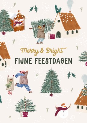 Greetz | Kerstkaart | Merry and Bright 