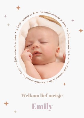 Greetz | Geboortekaart | fotokaart met naam