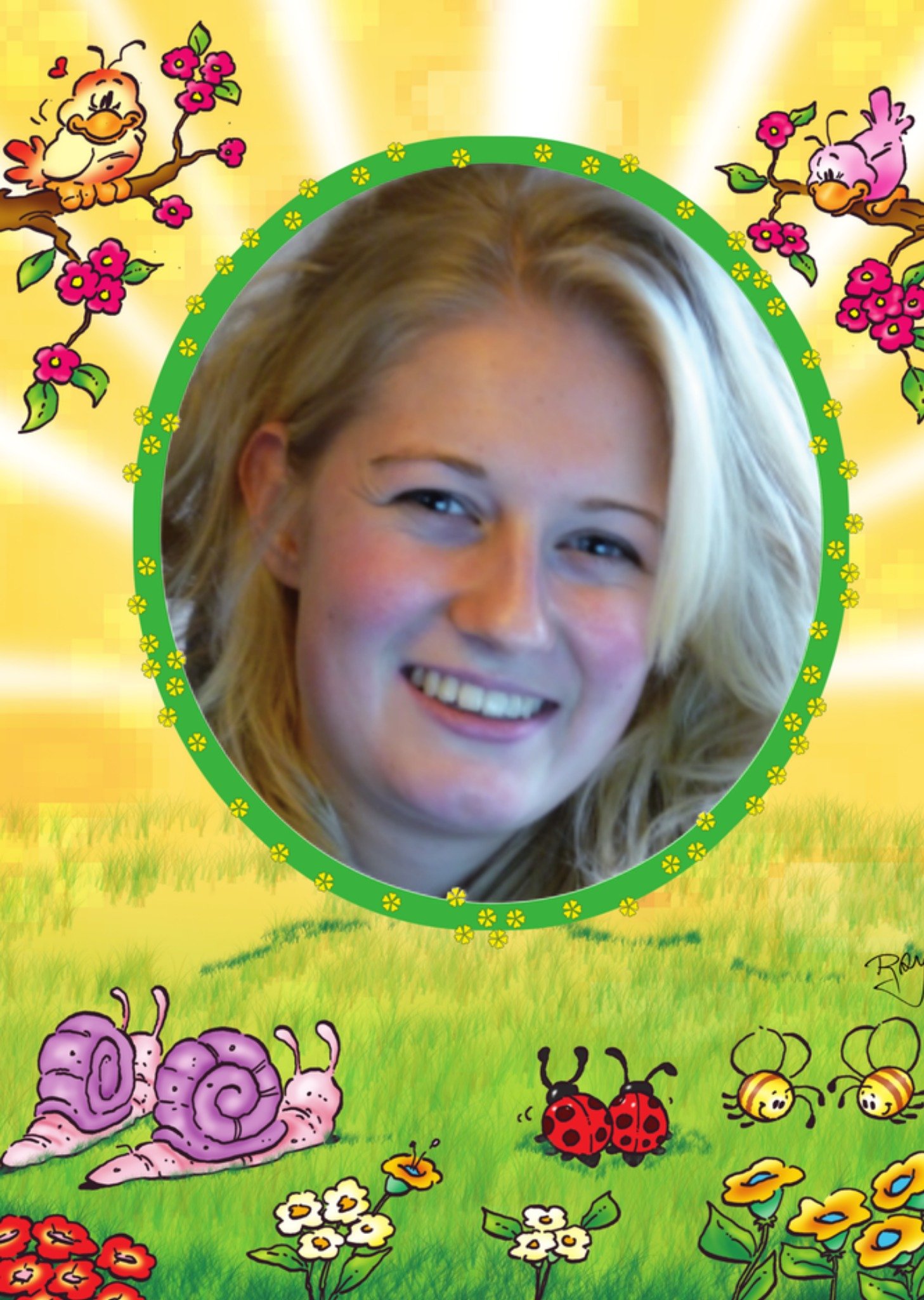 Zomaar kaart foto Doodles