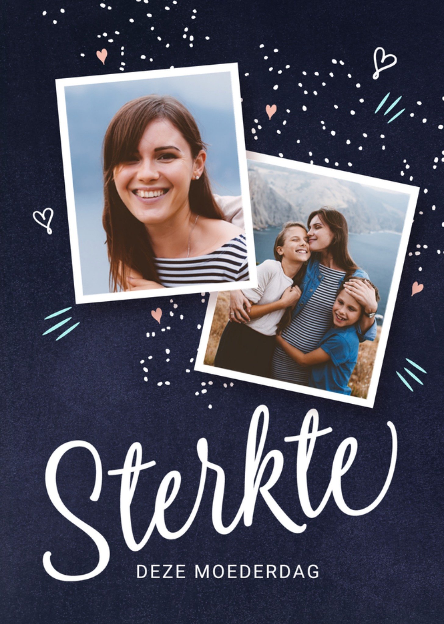 Moederdagkaart fotokaart sterkte Kaart Luckz
