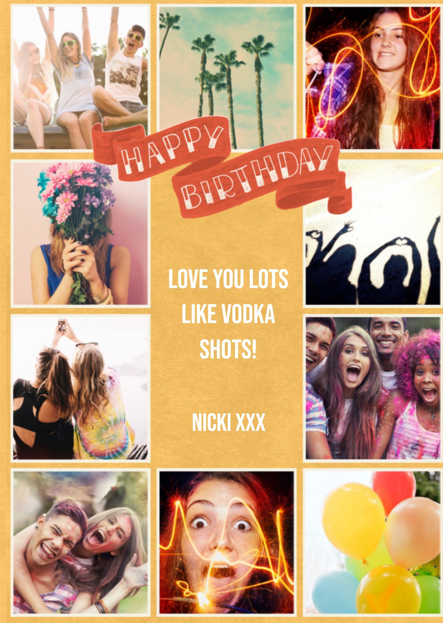 Verjaardag Vrienden Foto Kaart Greetz