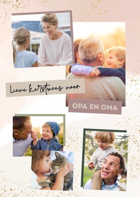 Greetz | Kerstkaart | Lieve kerstwens | Opa en Oma