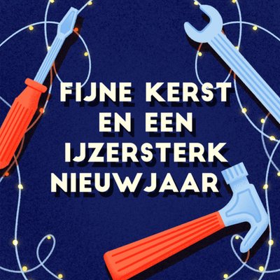 Greetz | Kerstkaart | Ijzersterk nieuwjaar