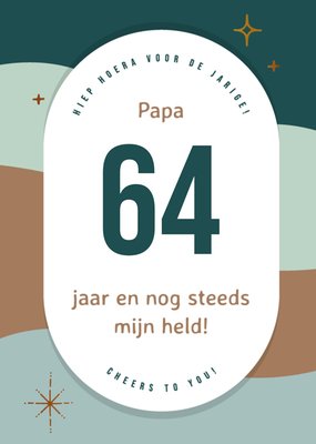 Greetz | Verjaardagskaart | Papa | Met leeftijd